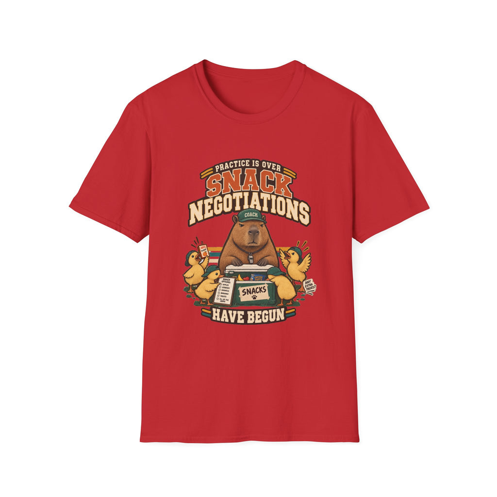 Practice Is Over - Snack Negotiations Have Begun T-Shirt
