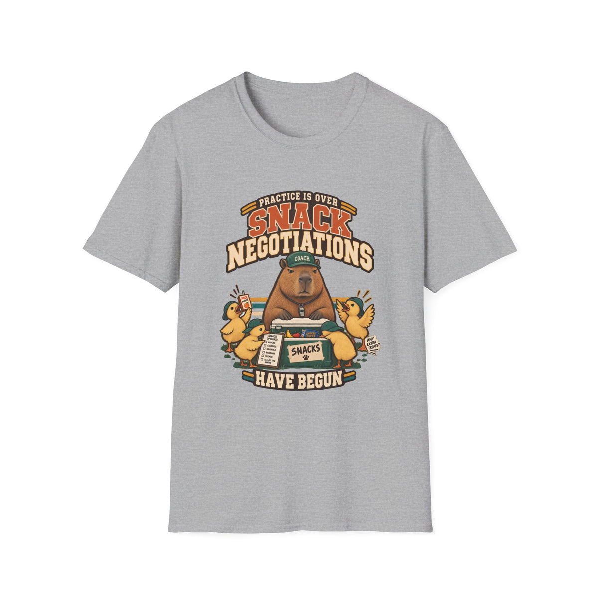 Practice Is Over - Snack Negotiations Have Begun T-Shirt