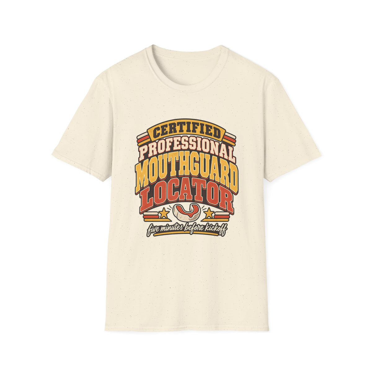 Certified Professional Mouthguard Locator - Five Minutes Before Kickoff T-Shirt
