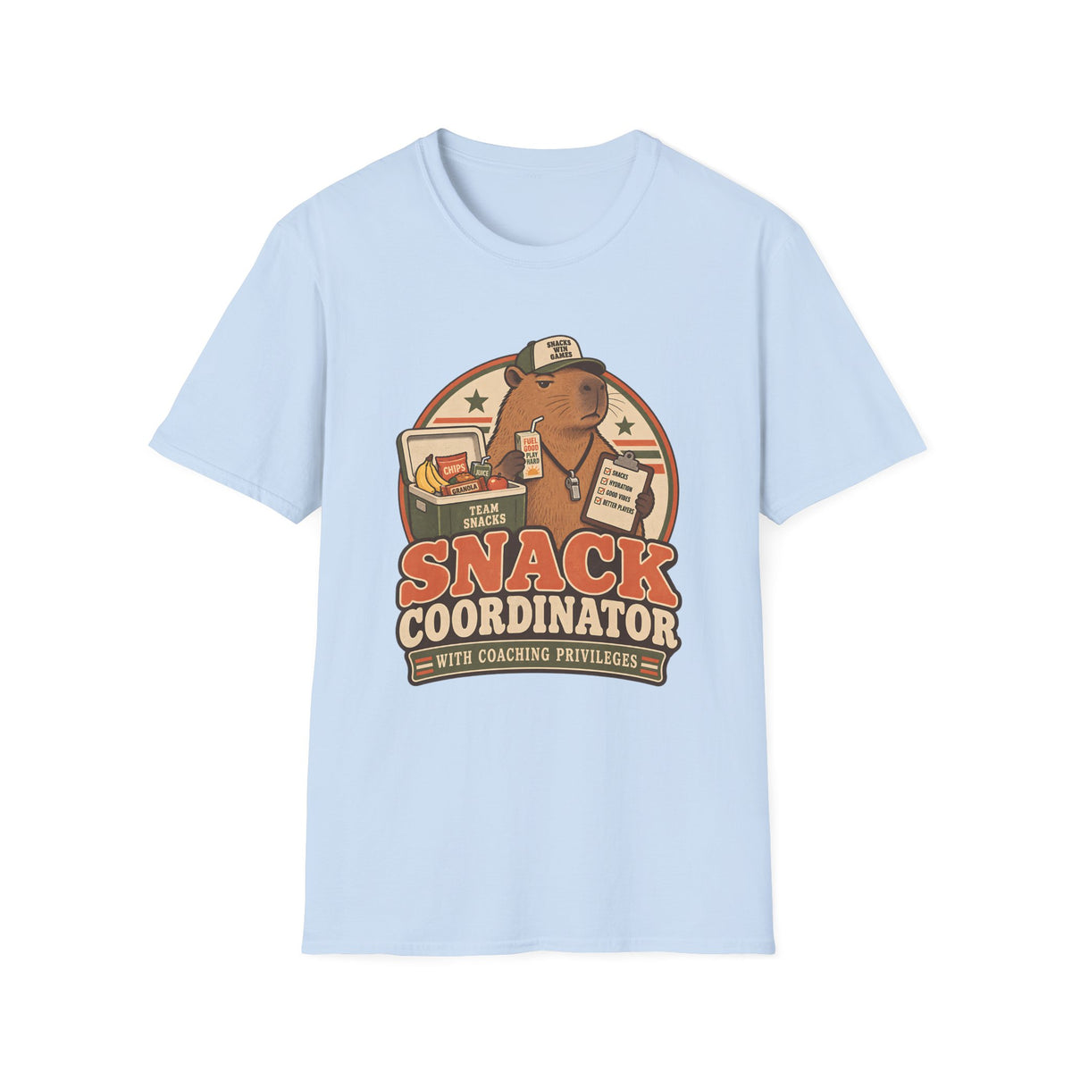 Snack Coordinator With Coaching Privileges T-Shirt