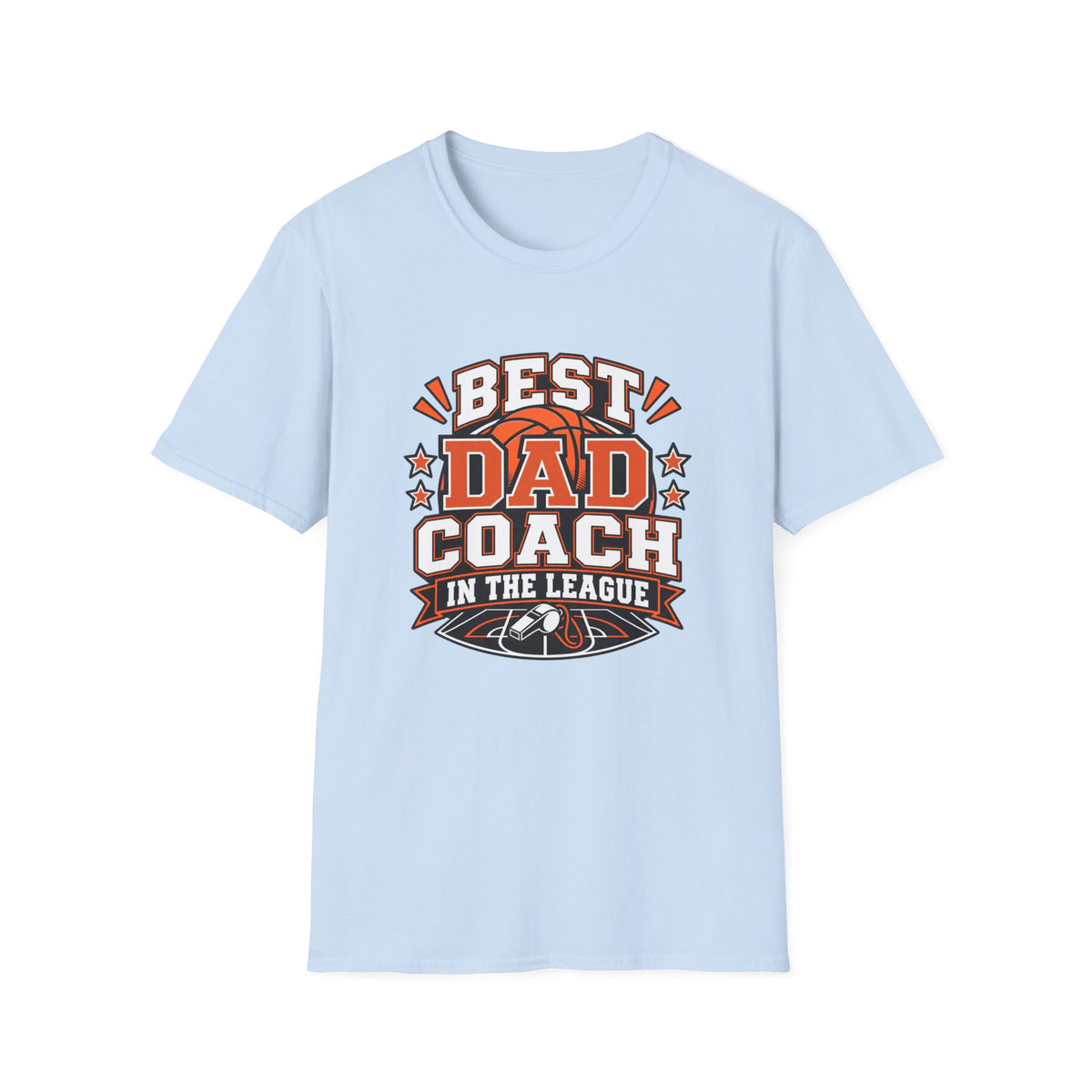 Best Dad Coach In The League T-Shirt
