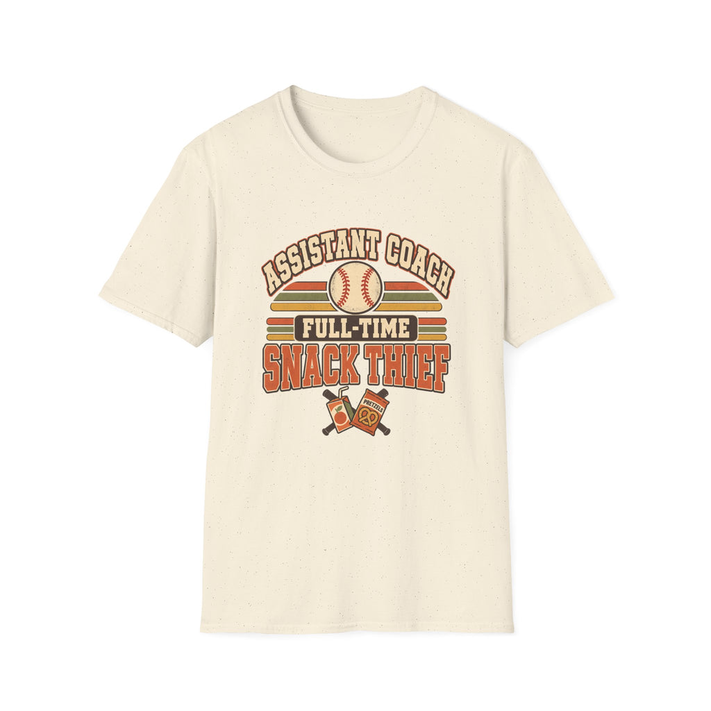 Assistant Coach - Full-time Snack Thief T-Shirt