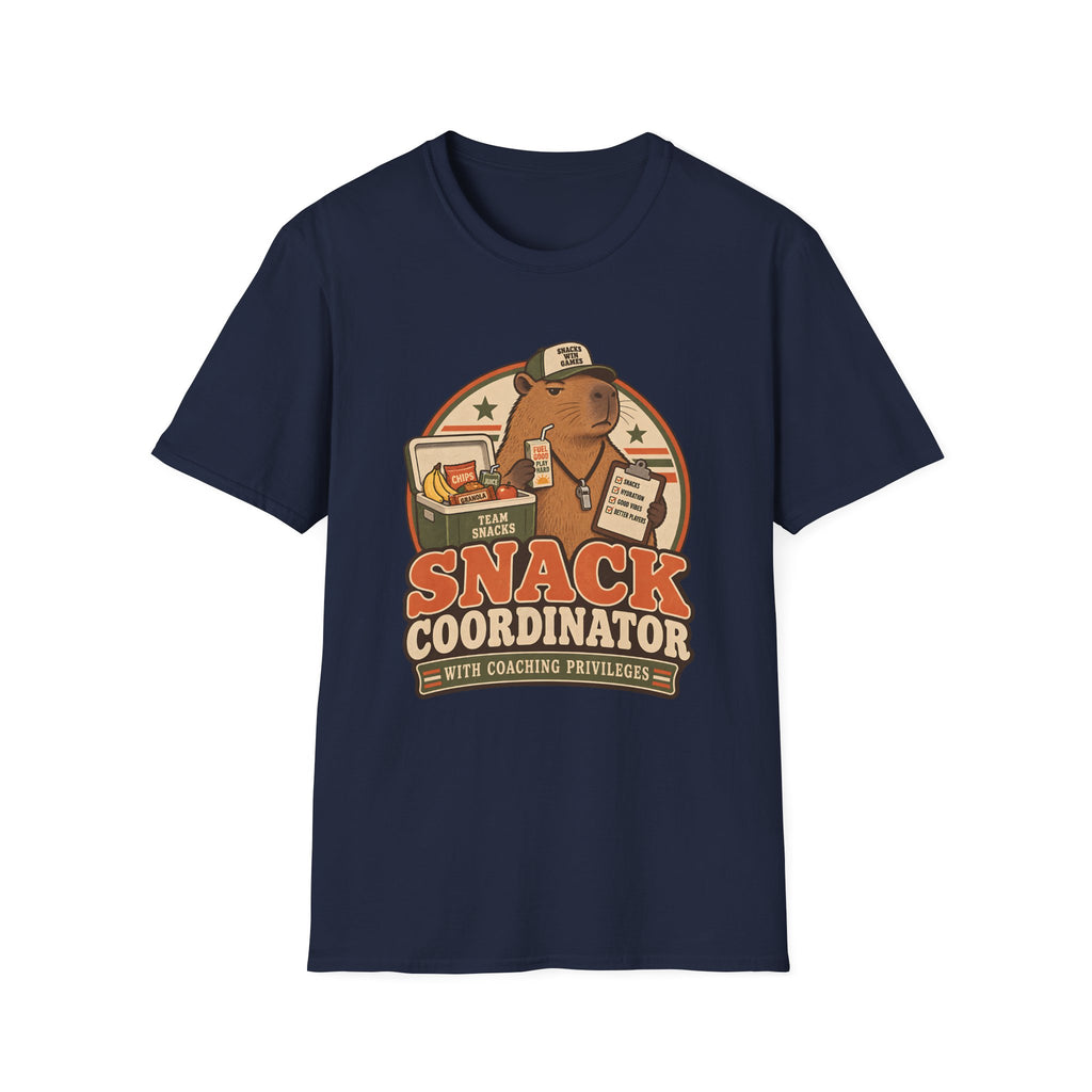 Snack Coordinator With Coaching Privileges T-Shirt
