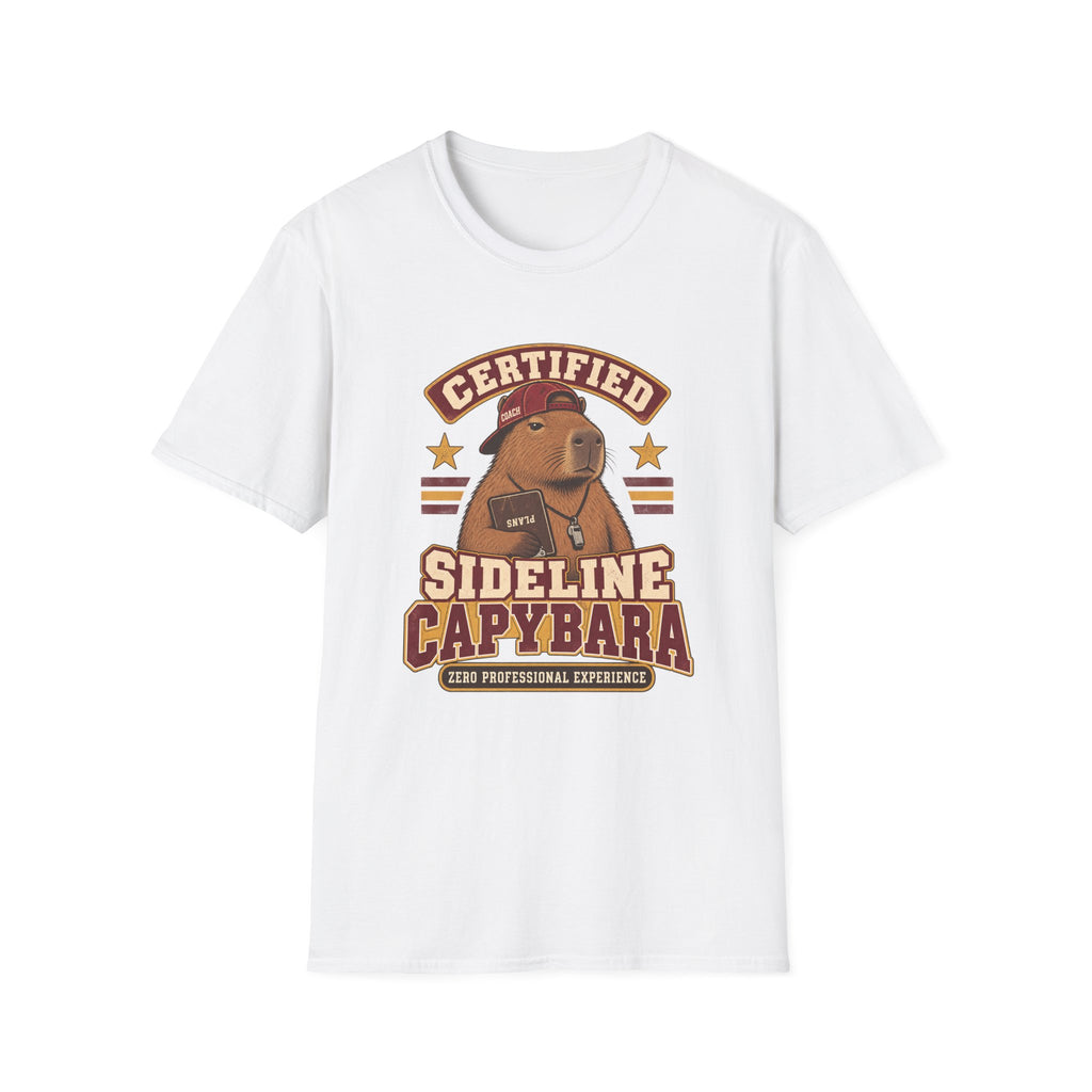 Certified Sideline Capybara - Zero Professional Experience T-Shirt