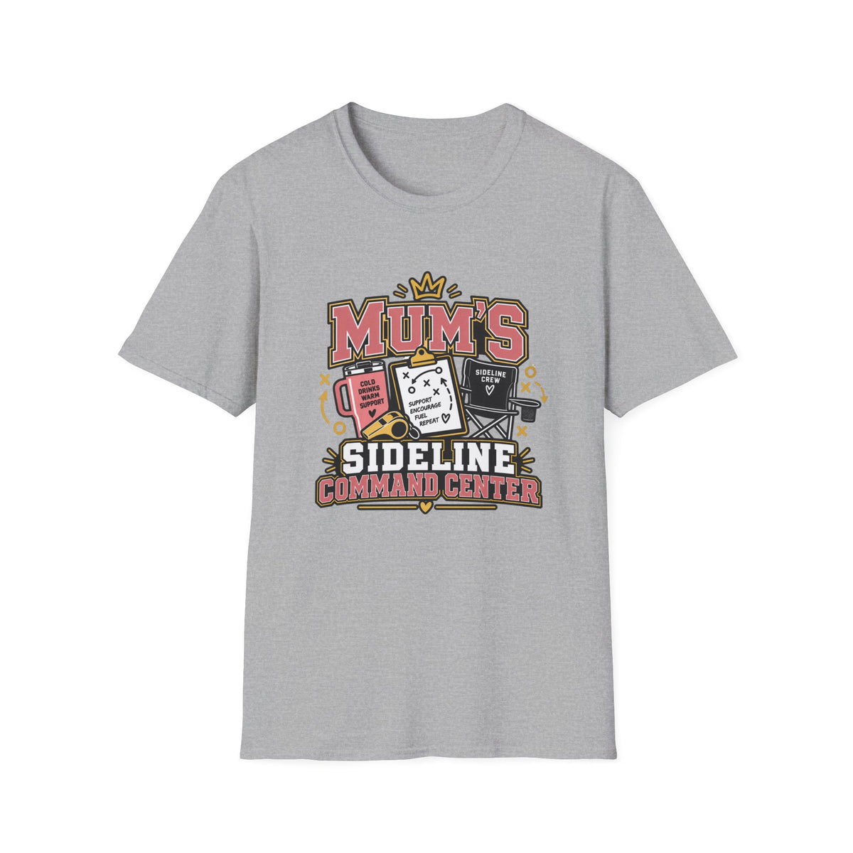 Mum's Sideline Command Center T-Shirt