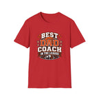 Best Dad Coach In The League T-Shirt