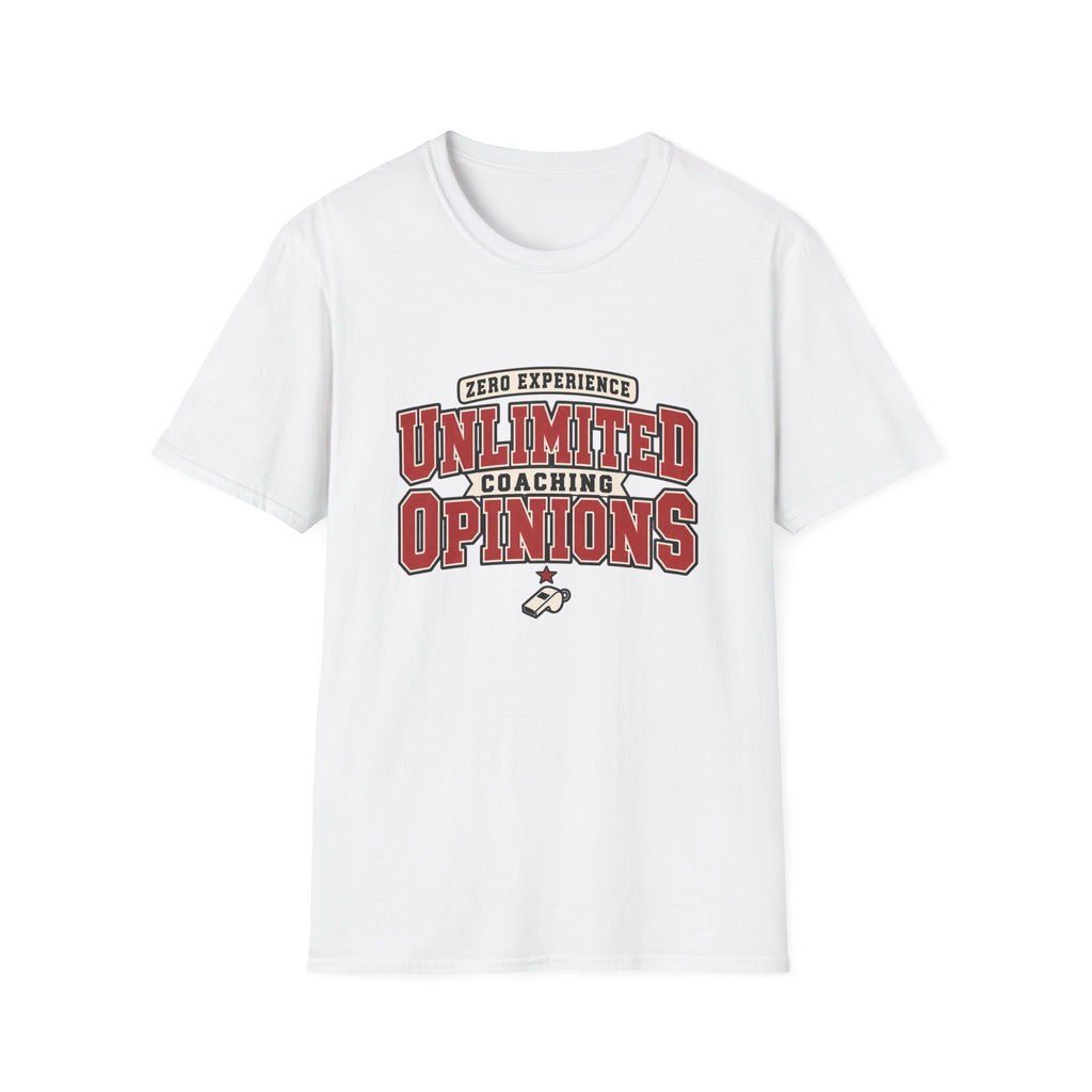 Zero Experience Unlimited Coaching Opinions T-Shirt
