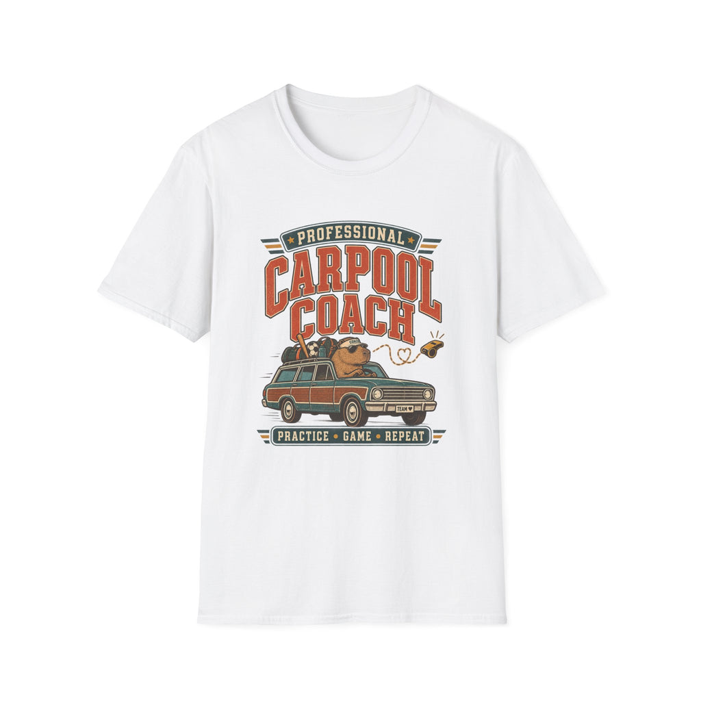 Professional Carpool Coach - Practice Game Repeat T-Shirt