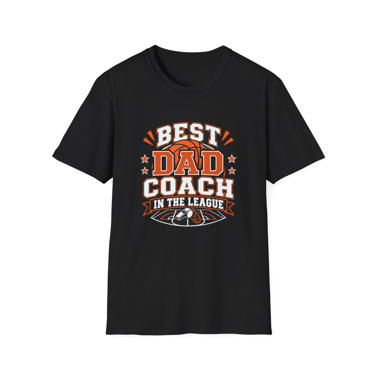 Best Dad Coach In The League T-Shirt