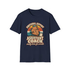 Emotional Support Assistant Coach - Mostly Here For Morale T-Shirt