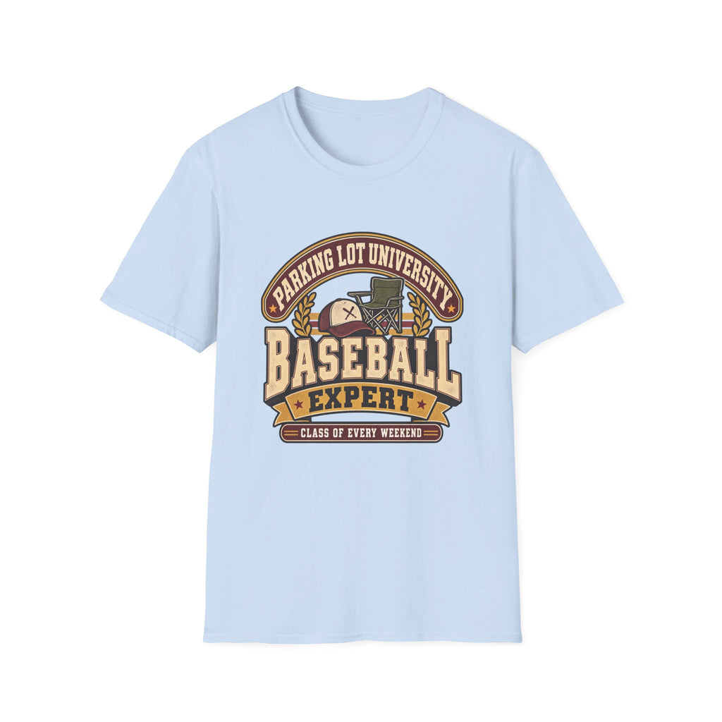 Parking Lot University - Baseball Expert - Class Of Every Weekend T-Shirt