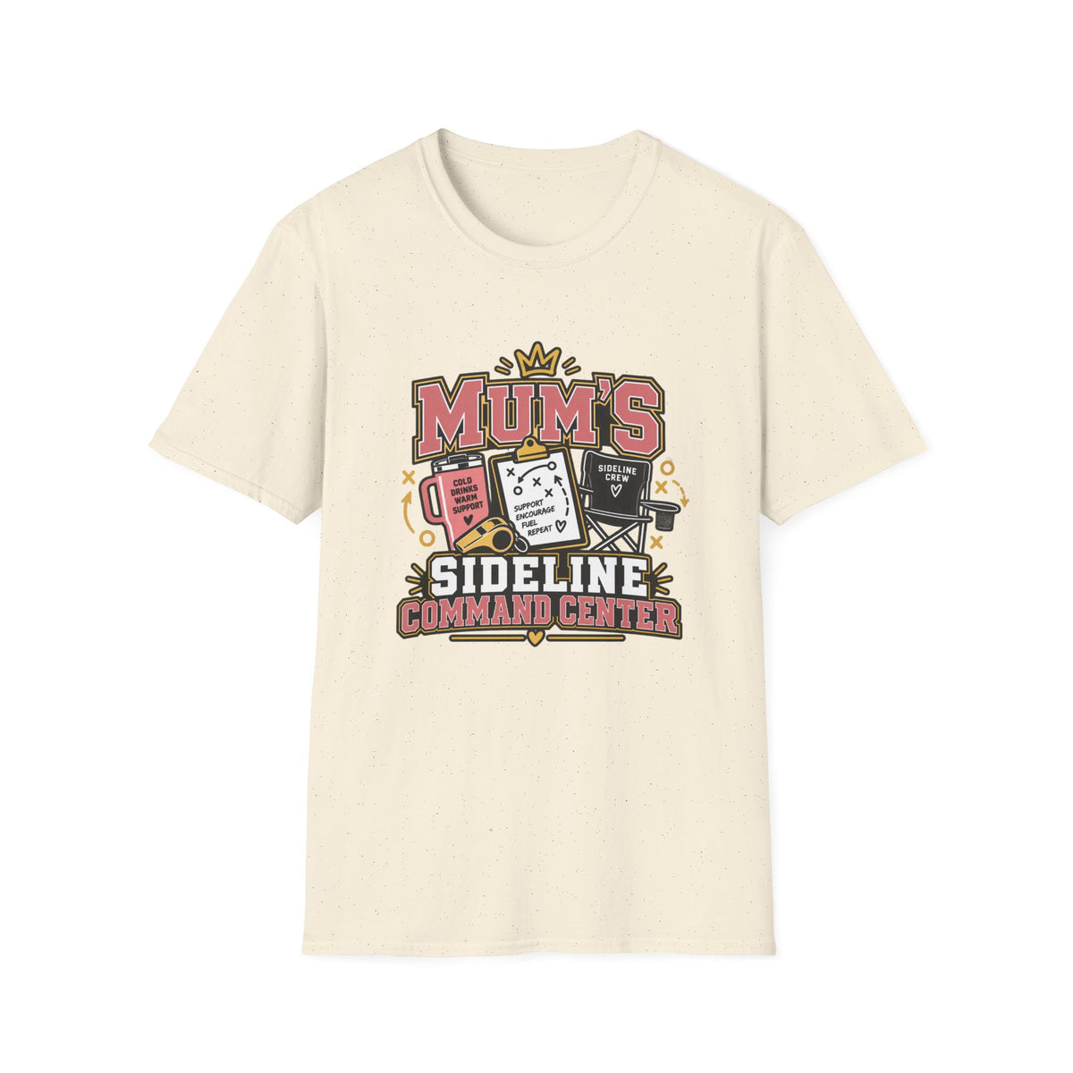 Mum's Sideline Command Center T-Shirt