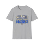 Coach Math 1 Practice + 14 Kids = 0 Patience T-Shirt