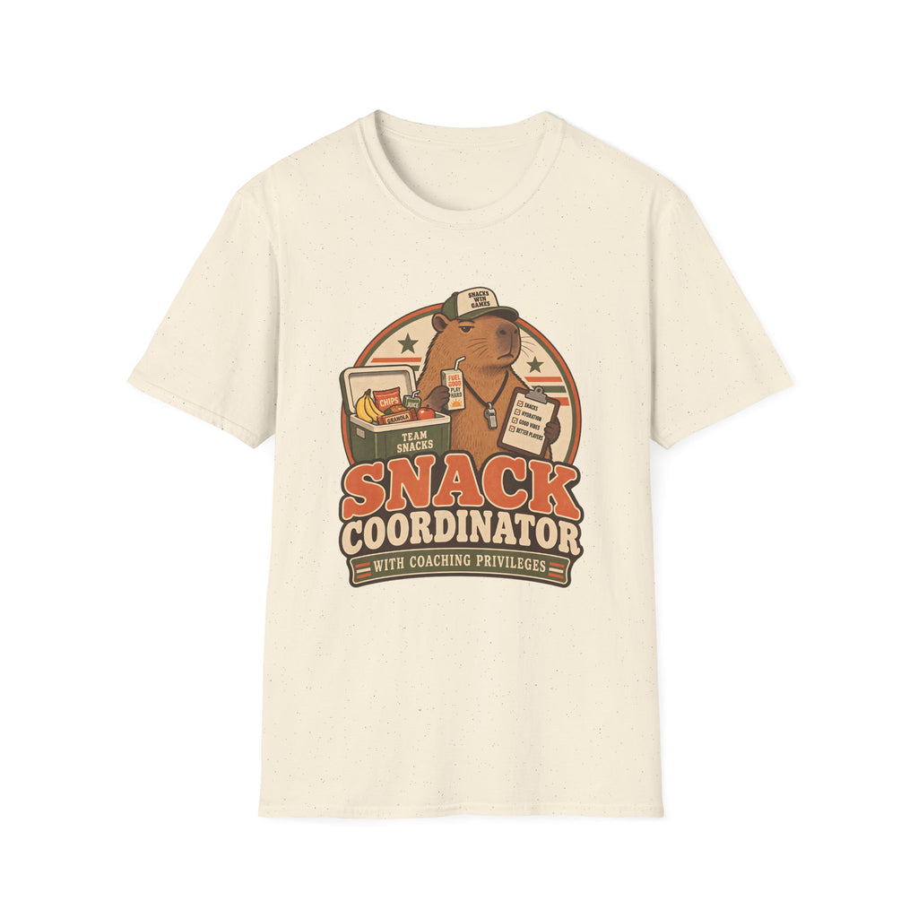 Snack Coordinator With Coaching Privileges T-Shirt