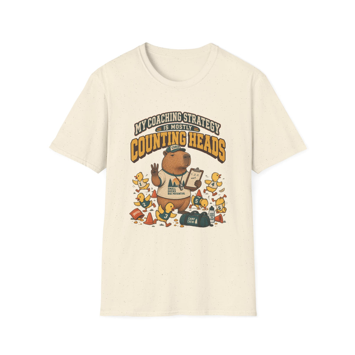 My Coaching Strategy Is Mostly Counting Heads T-Shirt