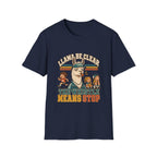 Llama Be Clear - The Whistle Means Stop T-Shirt