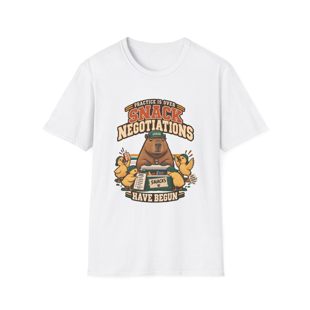 Practice Is Over - Snack Negotiations Have Begun T-Shirt