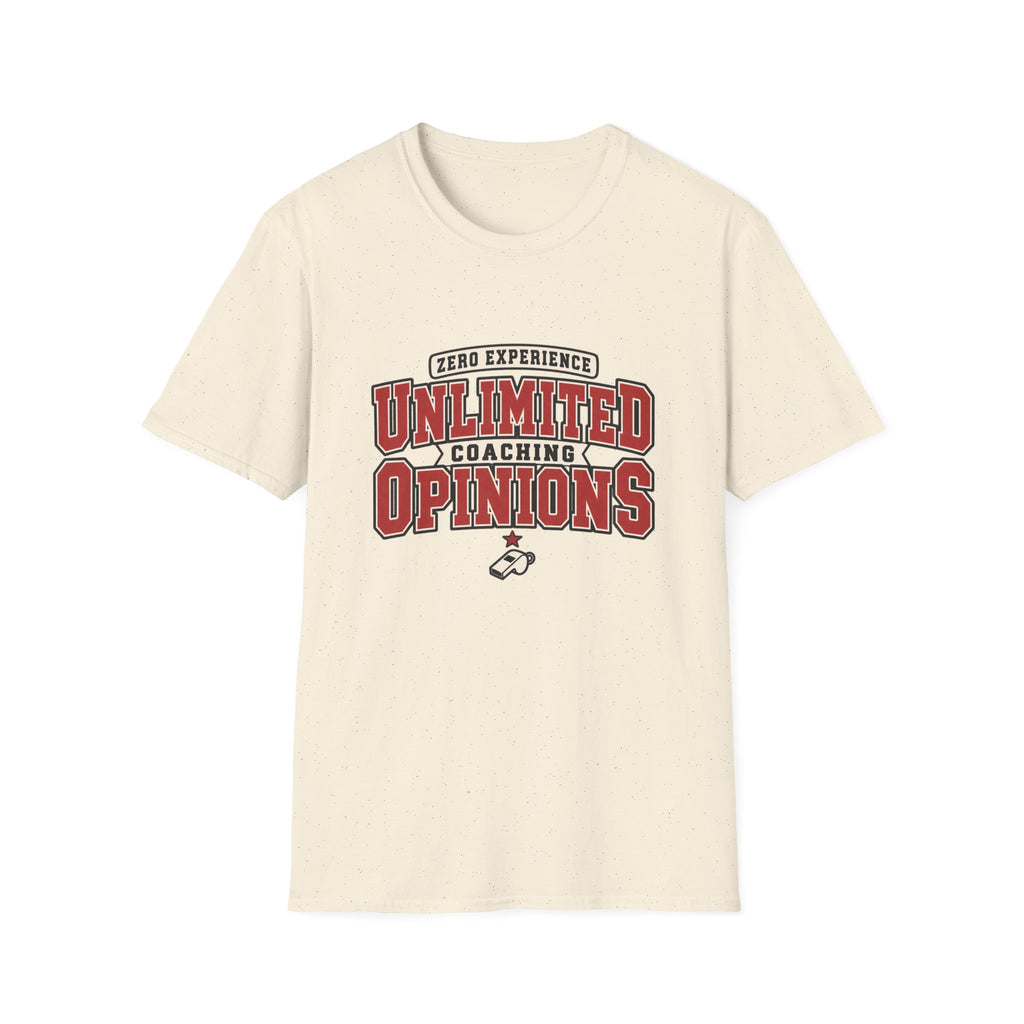Zero Experience Unlimited Coaching Opinions T-Shirt