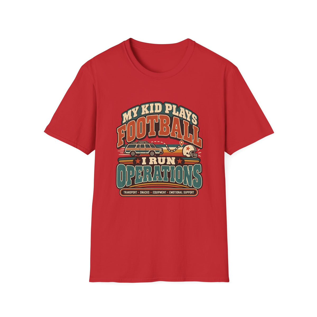 My Kid Plays Football - I Run Operations T-Shirt