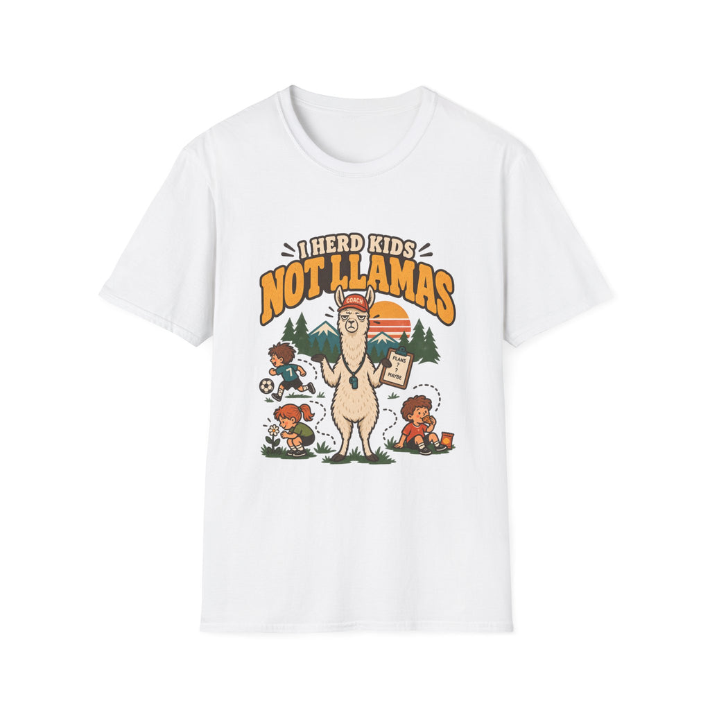 I Herd Kids Not Llamas T-Shirt