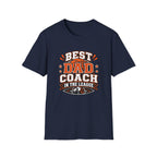 Best Dad Coach In The League T-Shirt