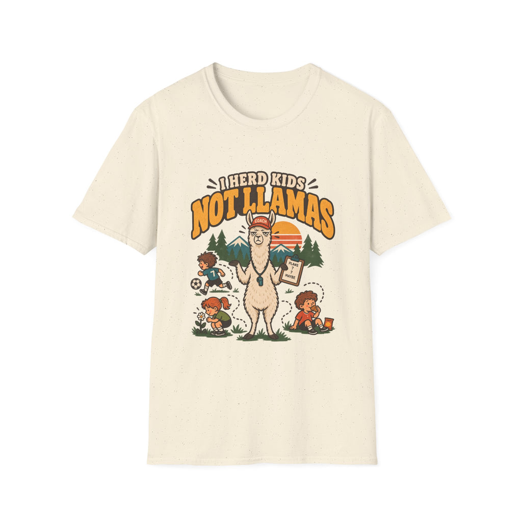 I Herd Kids Not Llamas T-Shirt