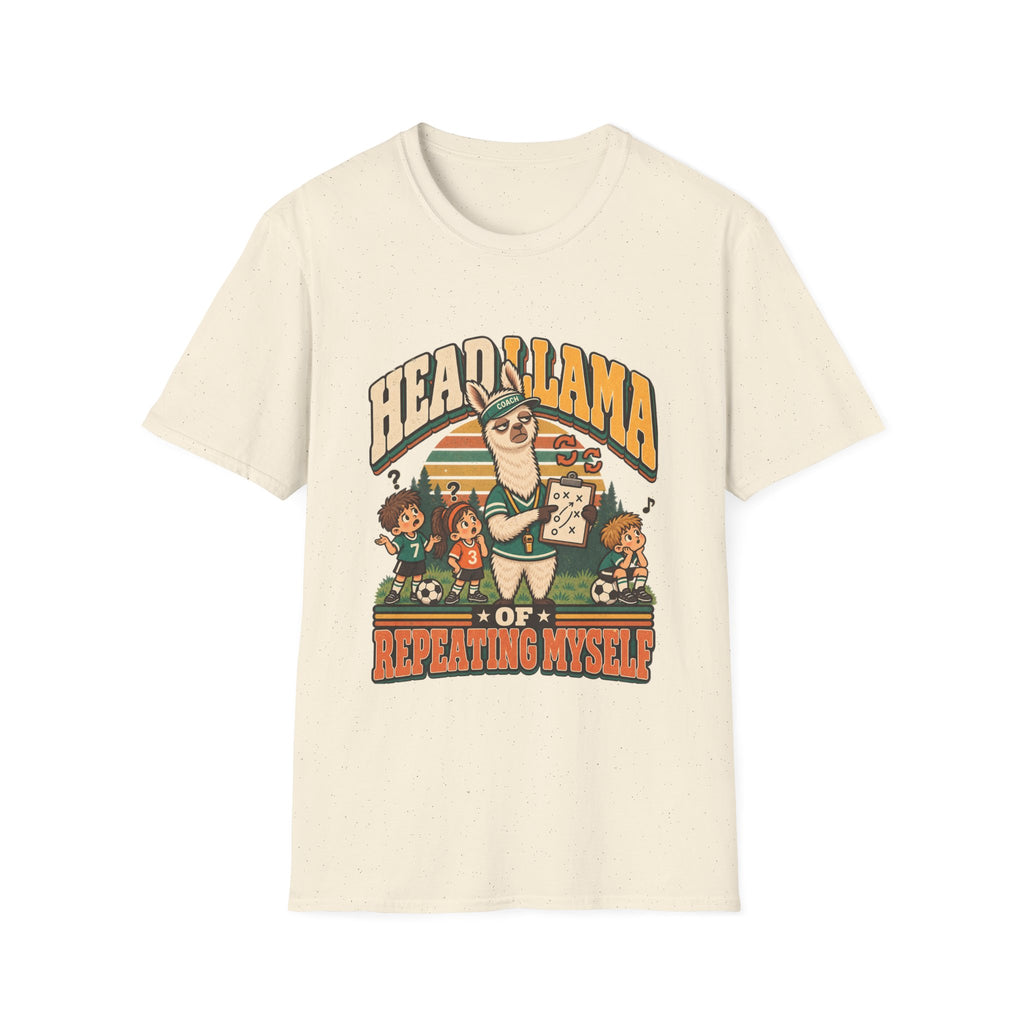 Head Llama Of Repeating Myself T-Shirt