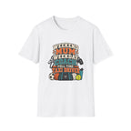 Weekend Mum Weekday Coach Full-Time Taxi Driver T-Shirt