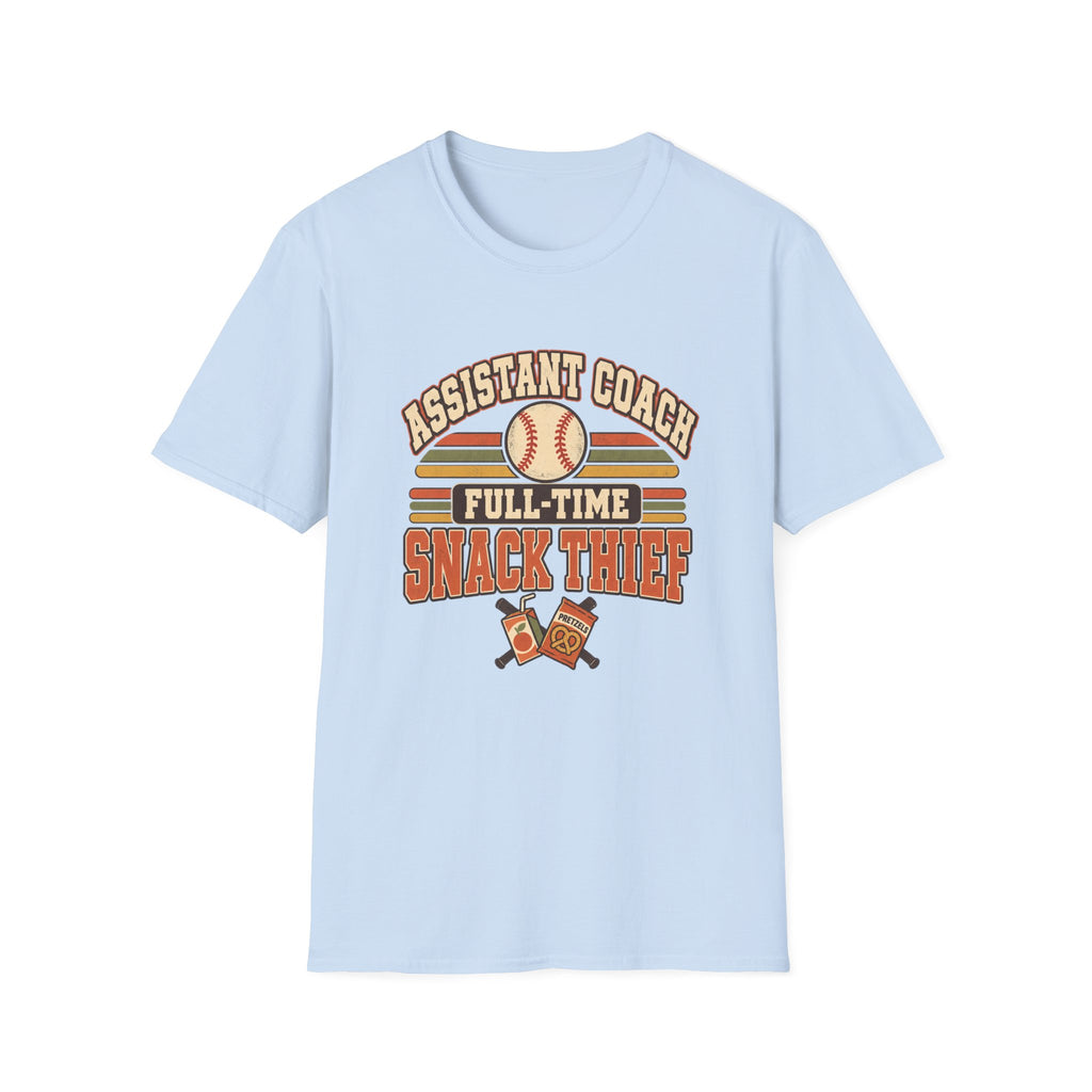 Assistant Coach - Full-time Snack Thief T-Shirt