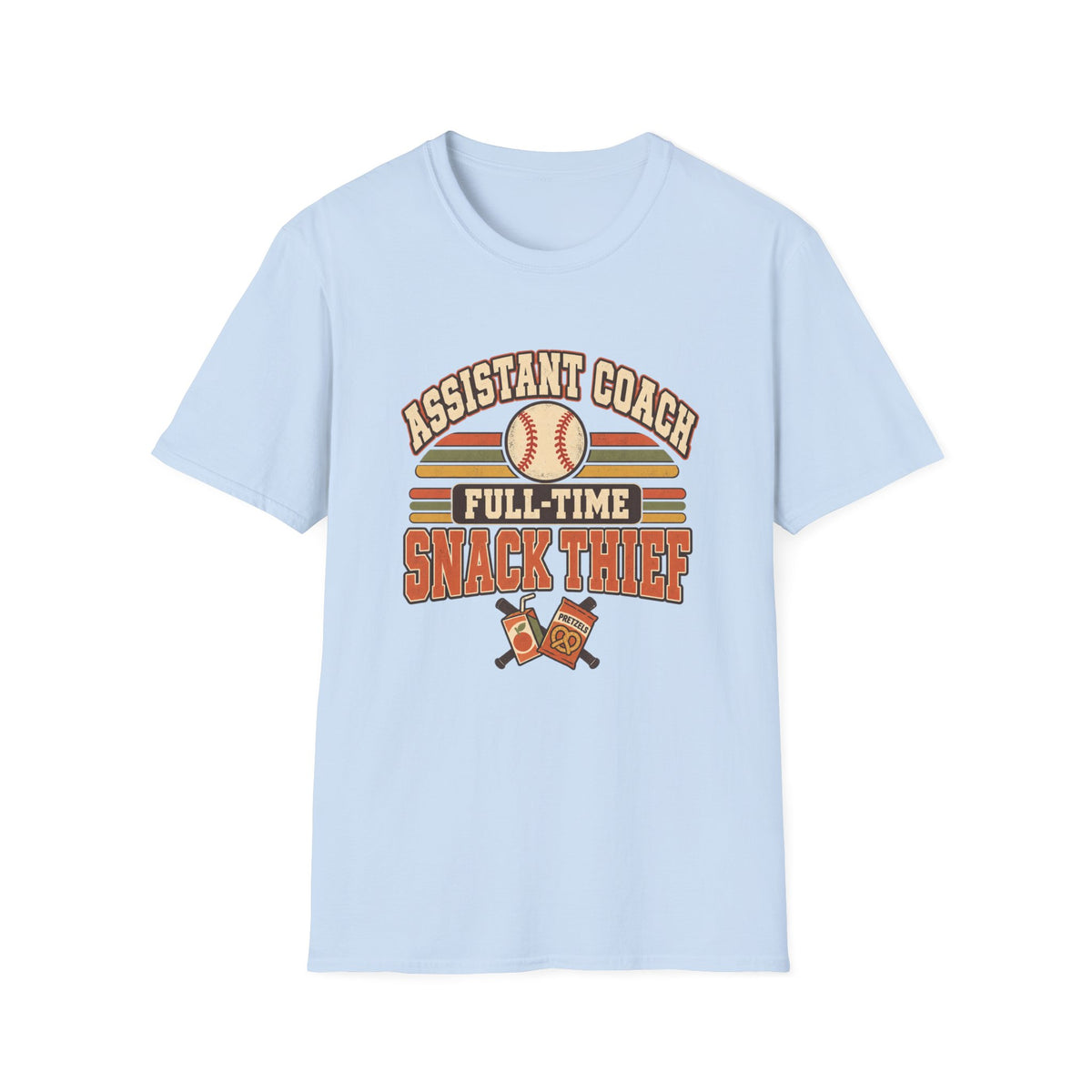 Assistant Coach - Full-time Snack Thief T-Shirt