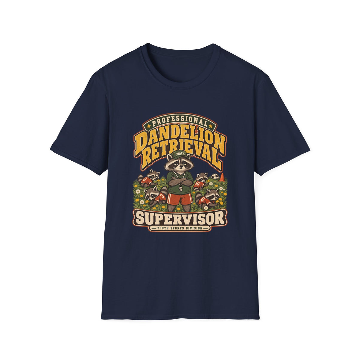 Professional Dandelion Retrieval Supervisor - Youth Sports Division T-Shirt