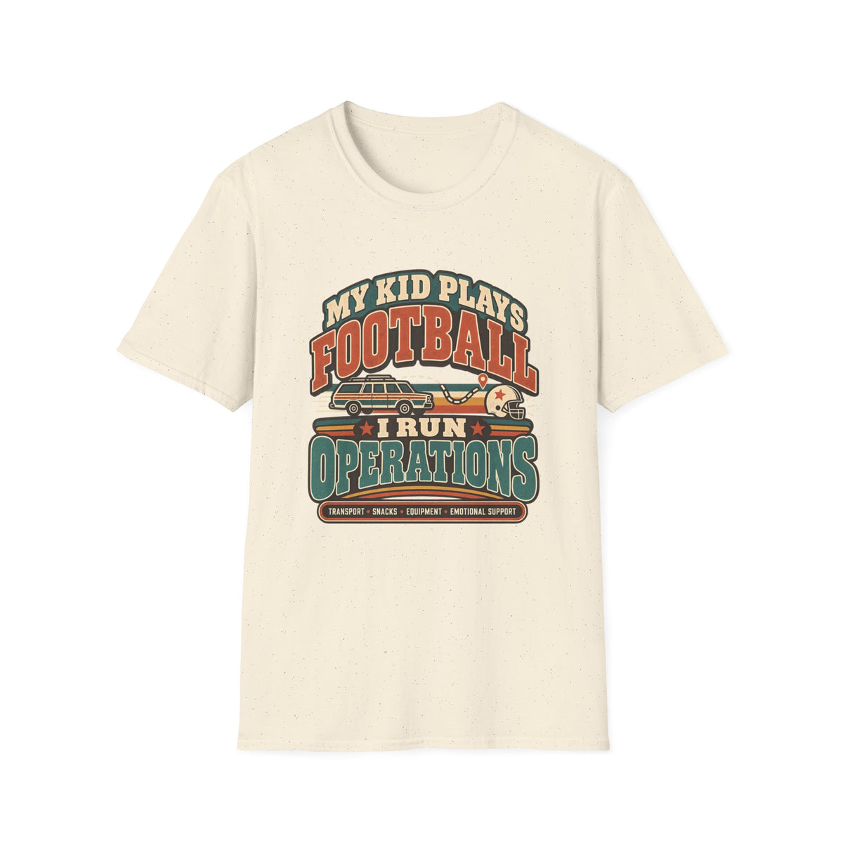 My Kid Plays Football - I Run Operations T-Shirt