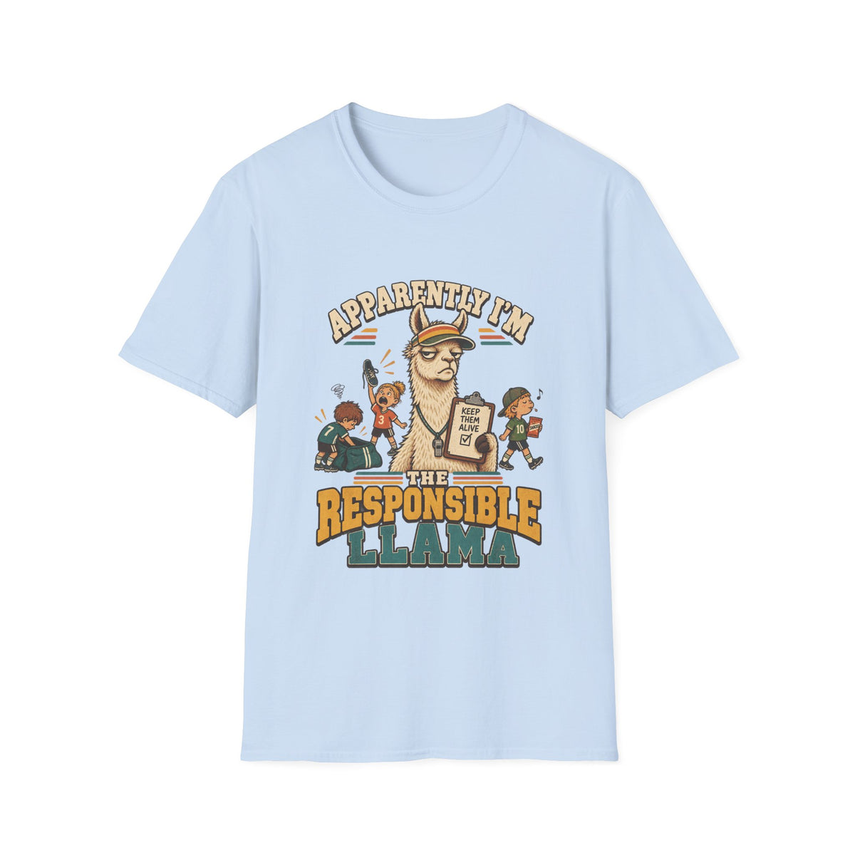 Apparently I'm The Responsible Llama T-Shirt