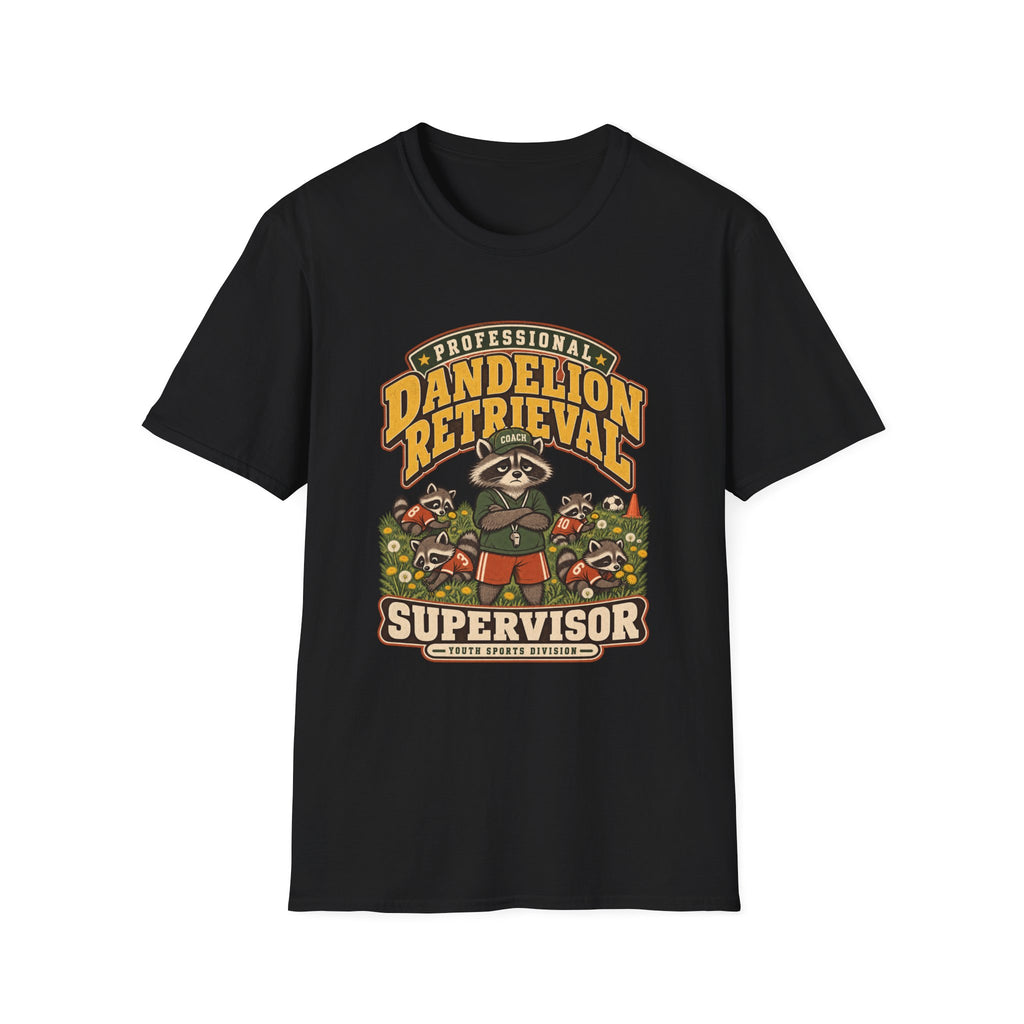 Professional Dandelion Retrieval Supervisor - Youth Sports Division T-Shirt