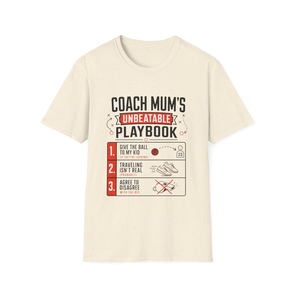 Coach Mum's Unbeatable Playbook T-Shirt