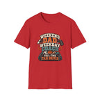 Weekend Dad Weekday Coach Full-Time Taxi Driver T-Shirt